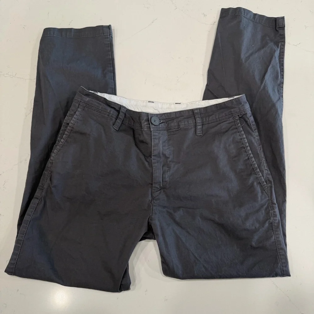 A/X Armani Exchange Men’s Dark Gray Chinos 30x28